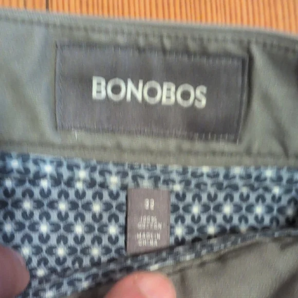 Bonobos Men's Grey Chinos - Picture 3 of 8